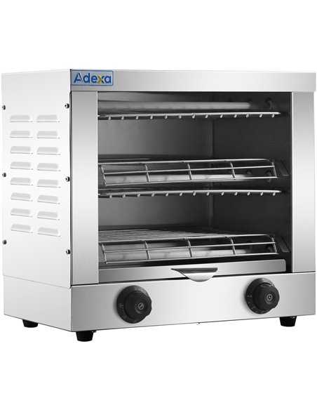 Commercial Double Toaster/Salamander 3150W | Stalwart DA-HES360B