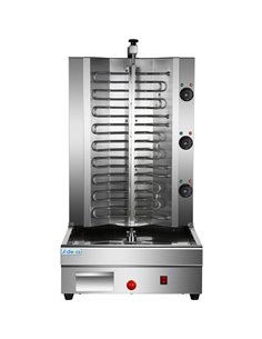 Professional Adjustable Gyros/Kebab grill Electric 3 elements 8kW | Stalwart DA-HESE2