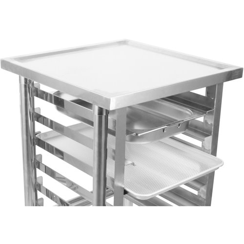 Commercial Equipment Stand with 6 Tier Tray Rack GN1/1 Marine Edges 800x700x600mm | Stalwart DA-WHMTR7080