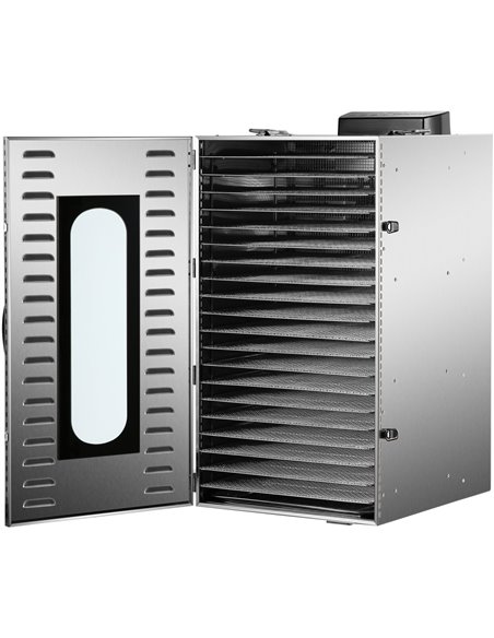 Commercial Food Dehydrator 20 trays 1.5kW | Stalwart DA-HFD20