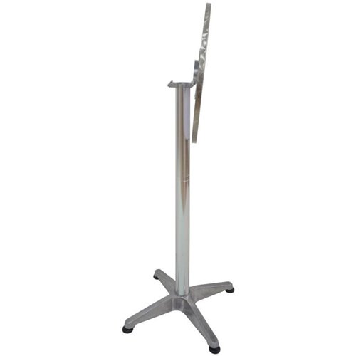 Bar Table Aluminium 600mm Round Indoors &amp Outdoors | Stalwart DA-SC059A