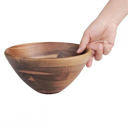 Olympia Acacia Bowl 203(Ø) x 100(H)mm