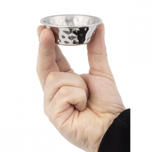 Olympia Hammered Stainless Steel...