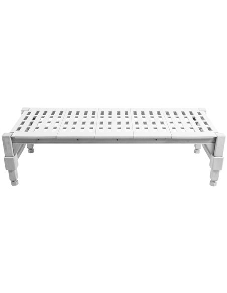 Commercial Dunnage Rack 1220x610x225mm 140kg loading Iron &amp Polypropylene | Stalwart DA-WHPDSPA48181061