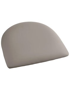 Dark Grey Vinyl Cushion Seat for Steel Frame Chair | Stalwart DA-GSM001DARKGREYVINYLSEAT