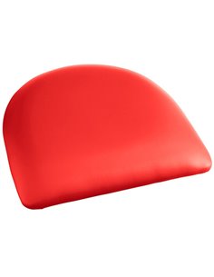 Red Vinyl Cushion Seat for Steel Frame Chair | Stalwart DA-GSM001REDVINYLSEAT