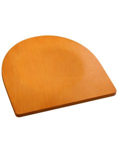 Cherry Wood Seat for Steel Frame Chair | Stalwart DA-GSM005CHERRYSEAT
