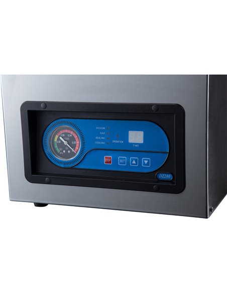 Chamber Vacuum Machine 8mÂ³/hour Table Top 280mm | Stalwart DA-DZ280