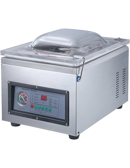 Chamber Vacuum Machine 14mÂ³/hour Table Top 255mm | Stalwart DA-DZ300
