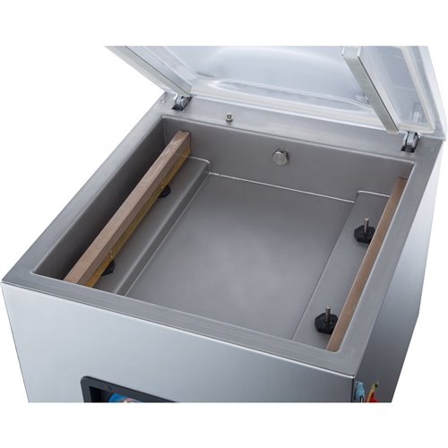 Chamber Vacuum Machine Double Seal Bar 20mÂ³/hour Table Top 400mm | Stalwart DA-DZ400E