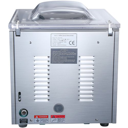 Chamber Vacuum Machine Double Seal Bar 20mÂ³/hour Table Top 400mm | Stalwart DA-DZ400