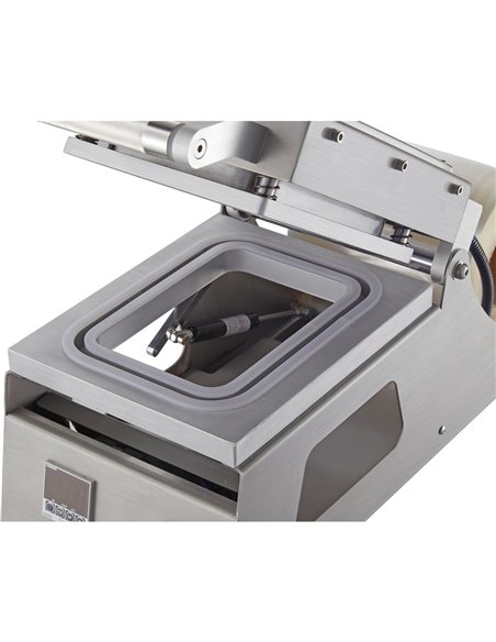 Vacuum Tray Sealer 200x140x50mm Trays Table Top 0.5kW | Stalwart DA-SY01