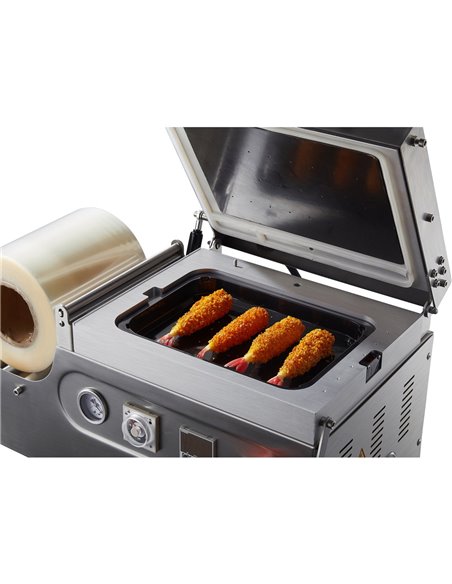 Vacuum Tray Sealer 260x190x25mm Trays Table Top 1.5kW | Stalwart DA-ZT260