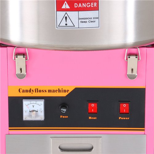 Candy Floss Machine 60 pcs/hour 730mm | Stalwart DA-HEC04