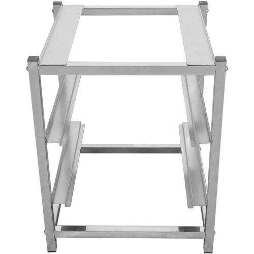 Dishwasher stand with 2 rack guides for dishwashers of Width 565-590mm &amp Depth 600-700mm | Stalwart DA-DWS02B