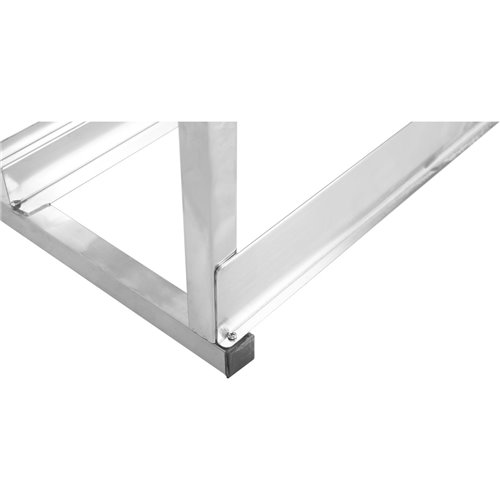 Dishwasher stand with 2 rack guides for dishwashers of Width 565-590mm &amp Depth 600-700mm | Stalwart DA-DWS02B