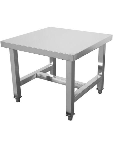 Commercial Equipment Stand / Low Height Table Stainless Steel 600x600x400mm | Stalwart DA-WHPS6060