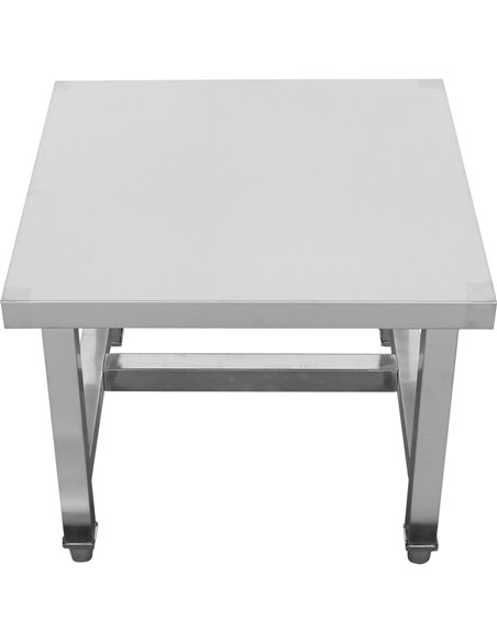 Commercial Equipment Stand / Low Height Table Stainless Steel 600x600x400mm | Stalwart DA-WHPS6060