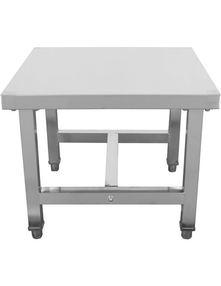 Commercial Equipment Stand / Low Height Table Stainless Steel 600x600x400mm | Stalwart DA-WHPS6060