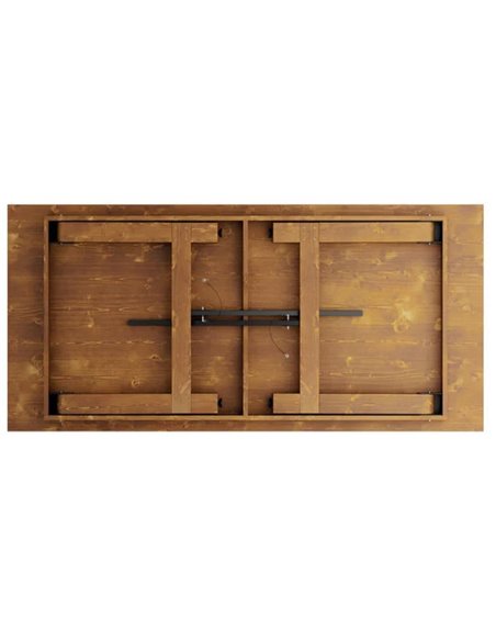 Vineyard Folding Catering Table 7ft Pine Wood 2100x1015x760mm | Stalwart DA-DGW00324084