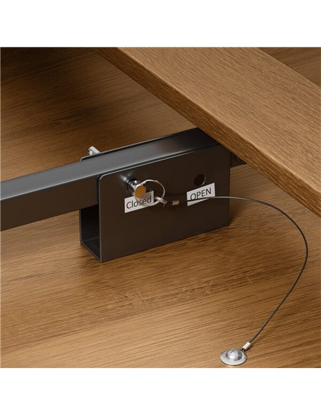 Vineyard Folding Catering Table 7ft Pine Wood 2100x1015x760mm | Stalwart DA-DGW00324084