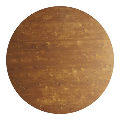 Vineyard Folding Catering Table Round 5ft Pine Wood 1500x760mm | Stalwart DA-DGW003260R