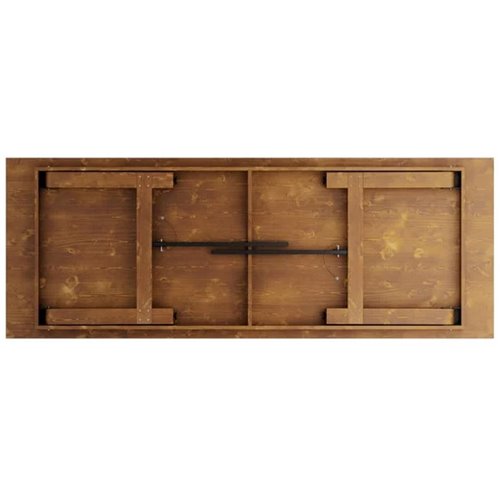 Vineyard Folding Catering Table 9ft Pine Wood 2745x1015x760mm | Stalwart DA-DGW003240108