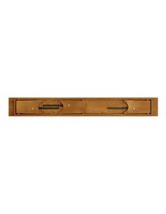 Vineyard Folding Bench 8ft Pine Wood 2400x300x457mm | Stalwart DA-DGW00339612 2