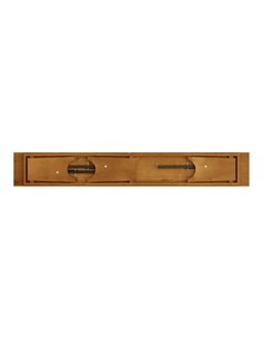 Vineyard Folding Bench 7ft Pine Wood 2100x300x457mm | Stalwart DA-DGW00338412 2