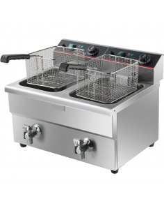 Commercial Fryer Double...