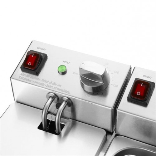 Buffalo Twin Tank Twin Basket 2x3Ltr...