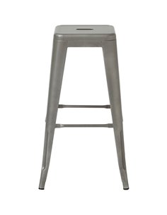 High Bar stool Steel Gun metal | Stalwart DA-WW61DG 2