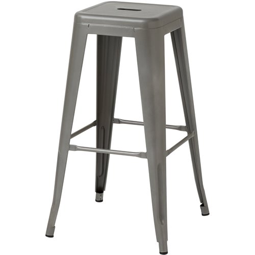 High Bar stool Steel Gun metal | Stalwart DA-WW61DG