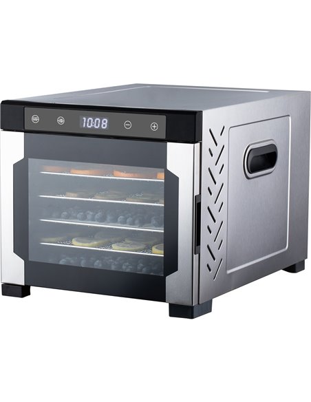 Commercial Food Dehydrator 6 removable trays 0.6kW | Stalwart DA-FD06A