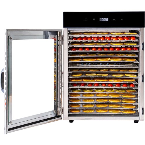 Commercial Food Dehydrator 16 removable trays 1.5kW | Stalwart DA-CD16A