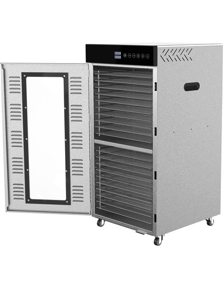 Commercial Food Dehydrator 20 removable trays 1.5kW | Stalwart DA-CD20A