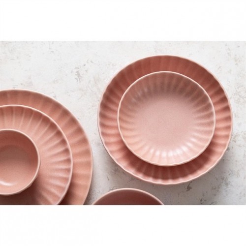 Olympia Corallite Coupe Bowls Peach...