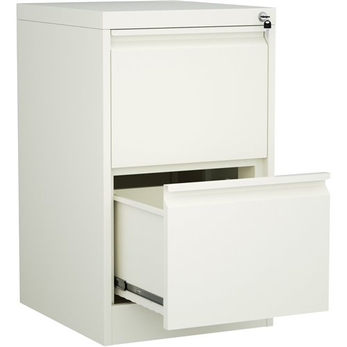 Professional Filing Cabinet 2 drawer 460x620x720mm White | Stalwart DA-MXDC1WHITE