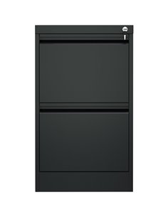 Professional Filing Cabinet 2 drawer 460x620x720mm Black | Stalwart DA-MXDC1BLACK 2