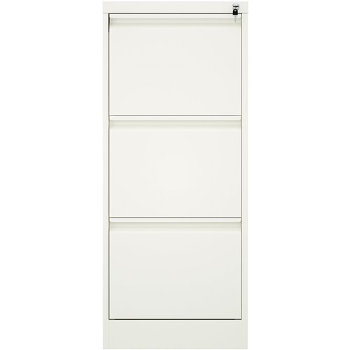 Professional Filing Cabinet 3 drawer 460x620x1025mm White | Stalwart DA-MXDC2WHITE