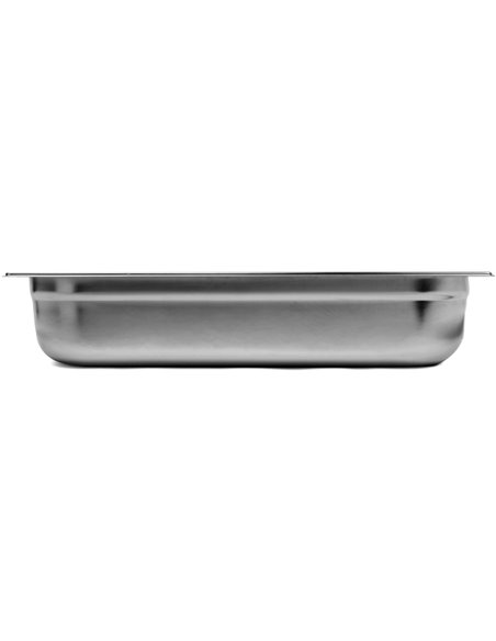 Stainless steel Gastronorm Pan GN2/1 Depth 100mm | Stalwart DA-PH704