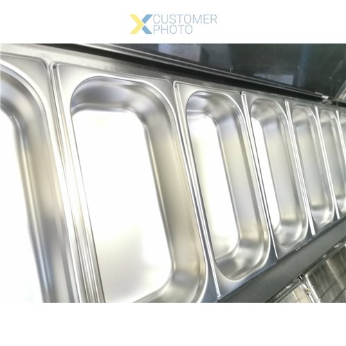 Stainless steel Gastronorm Pan GN1/3 Depth 65mm | Stalwart DA-PH312