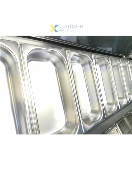 Stainless steel Gastronorm Pan GN1/3 Depth 65mm | Stalwart DA-PH312