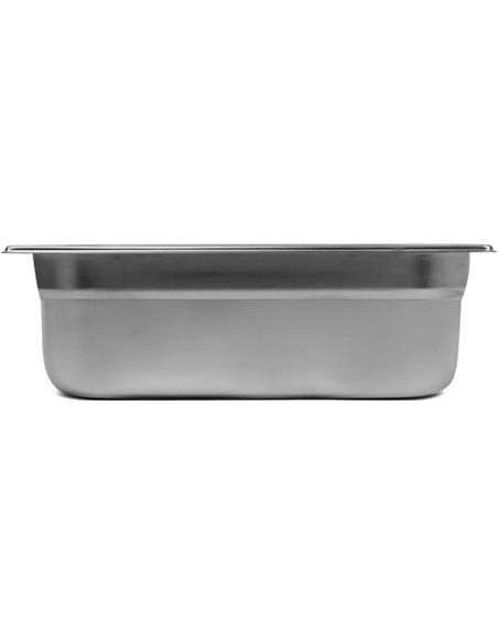 Stainless steel Gastronorm Pan GN1/3 Depth 100mm | Stalwart DA-PH313