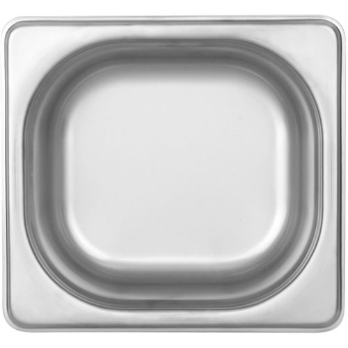 Stainless steel Gastronorm Pan GN1/6 Depth 150mm | Stalwart DA-PH603