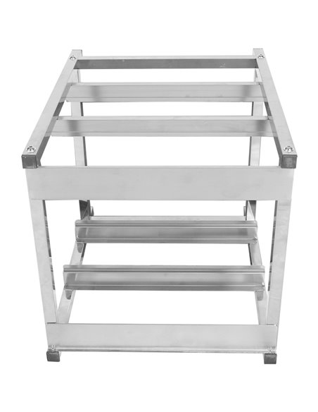 Dishwasher stand with 2 rack guides for dishwashers of Width 465-475mm &amp Depth 505-510mm | Stalwart DA-DWS02M