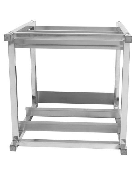 Dishwasher stand with 2 rack guides for dishwashers of Width 465-475mm &amp Depth 505-510mm | Stalwart DA-DWS02M