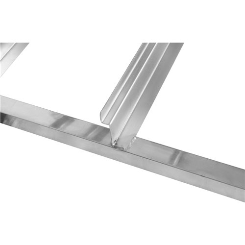 Dishwasher stand with 2 rack guides for dishwashers of Width 465-475mm &amp Depth 505-510mm | Stalwart DA-DWS02M