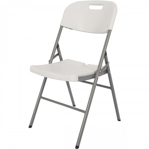 4pcs Folding Chairs White Plastic |...