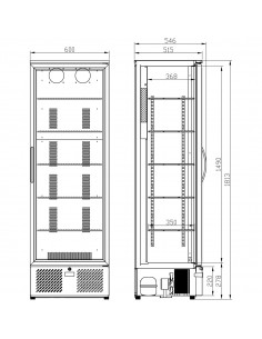 Bar bottle cooler Upright... 2